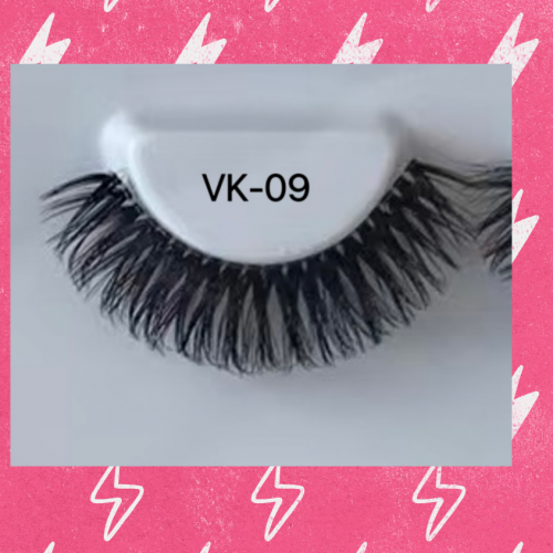 Clear Band 3D Volume Faux Mink Lashes VK-09 