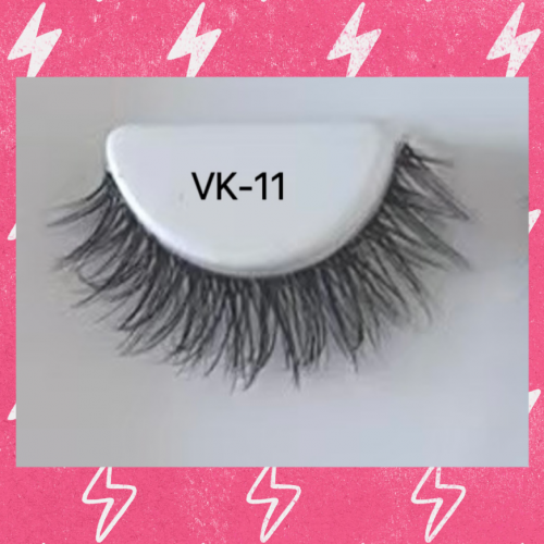 Clear Band 3D Volume Faux Mink Lashes VK-11