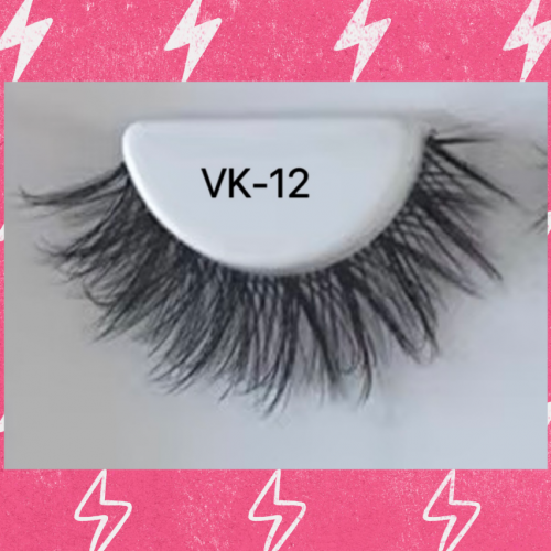 Clear Band 3D Volume Faux Mink Lashes VK-12