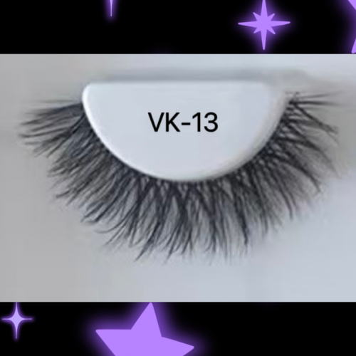 Clear Band 3D Volume Faux Mink Lashes VK-13