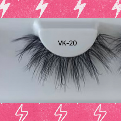 Clear Band 3D Volume Faux Mink Lashes VK-20