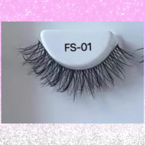 Clear Band Fluffy Faux Mink Lashes FS-01