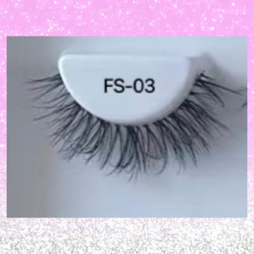 Clear Band Fluffy Faux Mink Lashes FS-03