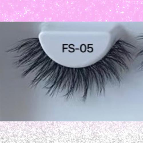 Clear Band Fluffy Faux Mink Lashes FS-05