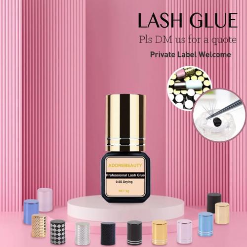 0.5s drying black glue for eyelash extensions 