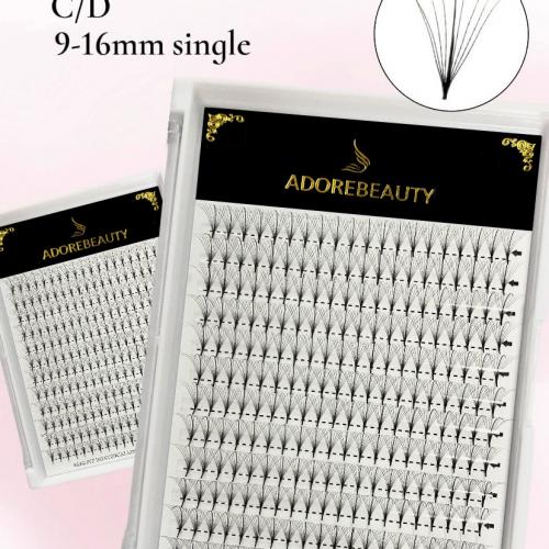 Sandwich pre-made fan lashes 0.07 9D
