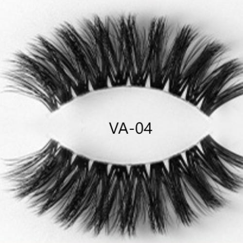 Clear Band 3D Silk Lashes VA-04