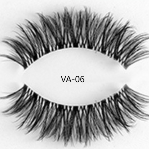 Clear Band 3D Silk Lashes VA-06