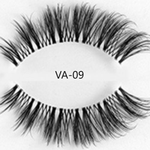 Clear Band 3D Silk Lashes VA-09